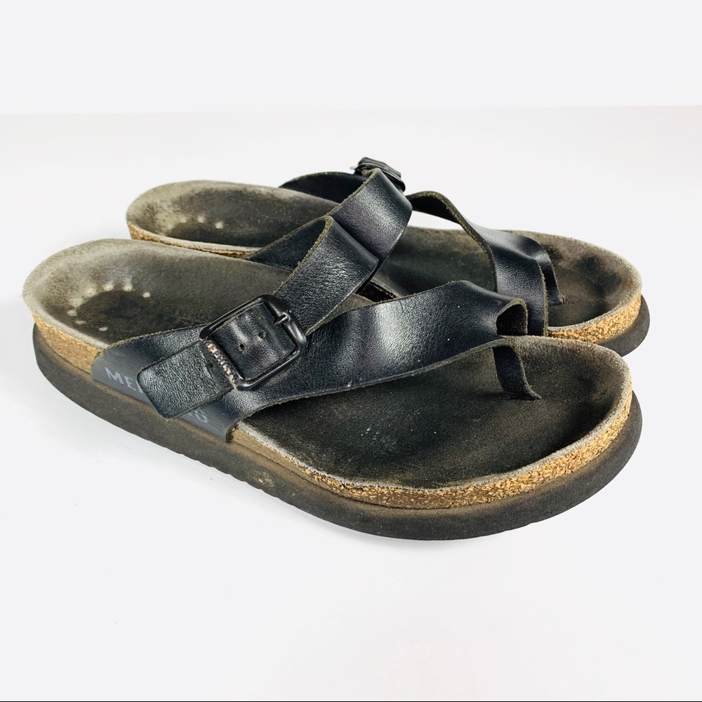 Mephisto Helen Sandal Leather Black  Size 5